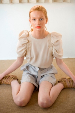 The Lightness of Silk Top