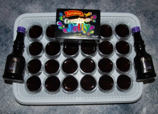 sambucca jelly shots