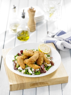 InghamChickenPremiumSouthernRibbonsPeaFettaSalad